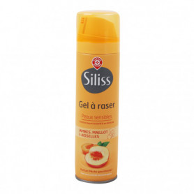 Gel à raser féminin Siliss Velours abricot - 200ml