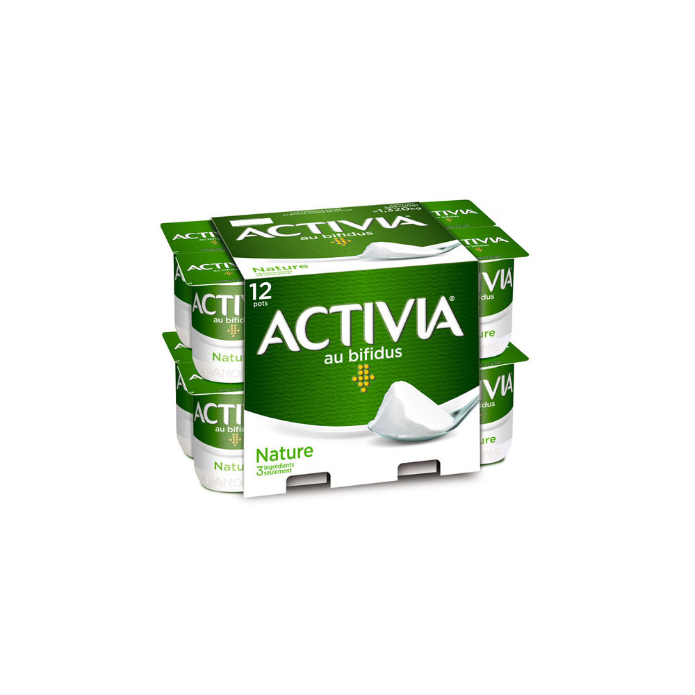 Yaourts Bifidus Activia Danone Nature 12x110g - Drive Z'eclerc