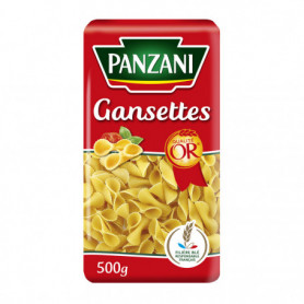PATES GANSETTES PANZANI 500G
