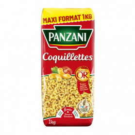 PATES COQUILLETTES PANZANI 1KG