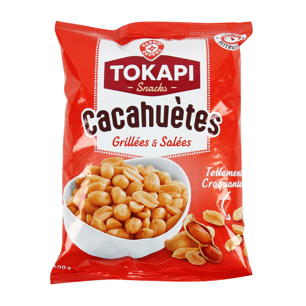 Cacahuètes grillées salées