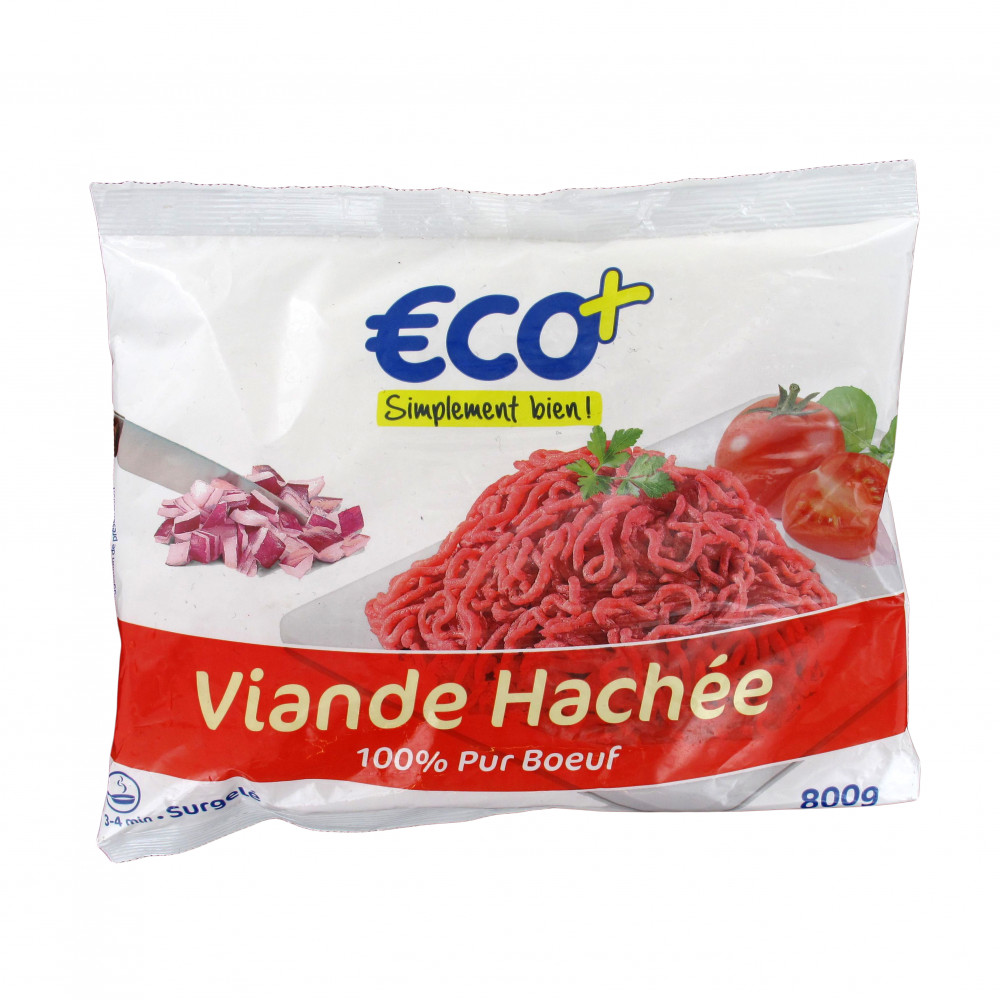 VIANDE HACHEE PUR BOEUF ECO+ 800G - Drive Z'eclerc