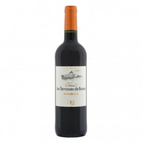 Vin rouge Bordeaux Château Les Terrasses de bouey 75cl