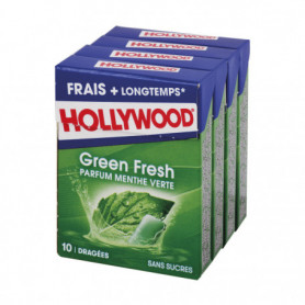 CONFISERIE GREEN FRESH X4 HOLLYWOOD 56GRS
