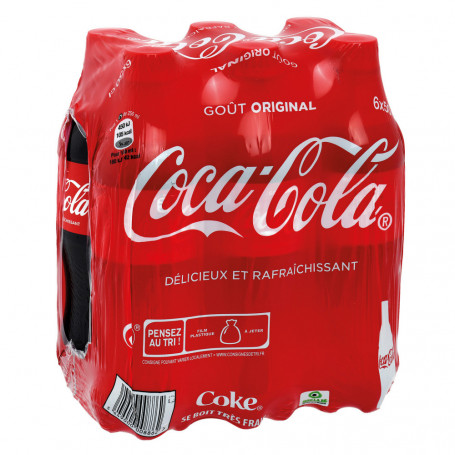 Bouteilles Coca-cola soda 6 X 50CL - Drive Z'eclerc