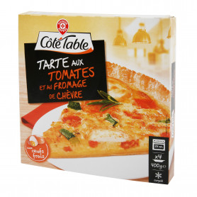 Tarte tomates et fromage de chèvre - Côté table - 400 g