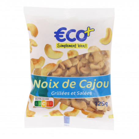 Noix de cajou grillées sans sel ajouté CARREFOUR