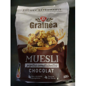 Muesli croustillant choco GRAINEA- 500gr