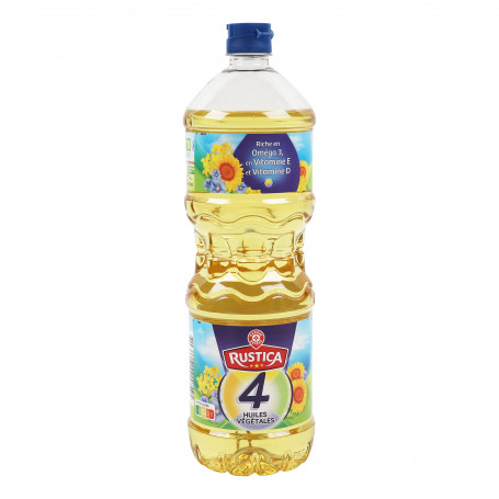 MELANGE DE 4 HUILES VEGETALES- RUSTICA- 1L