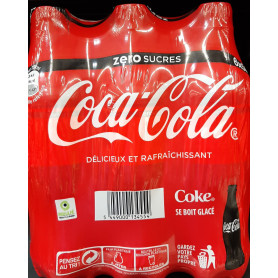 COCA COLA ZERO 6X50CL