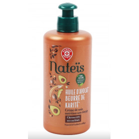 CREME DE SOIN CHEVEUX TRES SECS  OU FRISES - NATEIS- 300ML