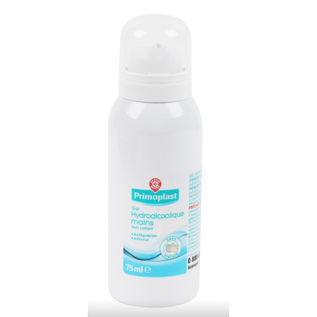 GEL HYDROALCOOLIQUE FLACON -PRIMOPLAST- 75 ML