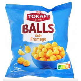 SNACKS BOULE FROMAGE - TOKAPI - 50G