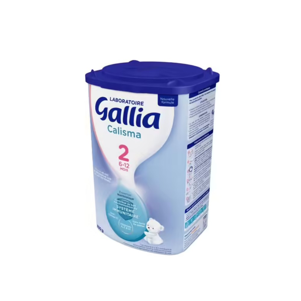 Lait bébé en poudre 2ème âge dès 6 mois Calisma GALLIA-830g - Drive Z'eclerc