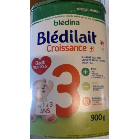 BLEDINA - BLEDILAIT - CROISSANCE - 900G