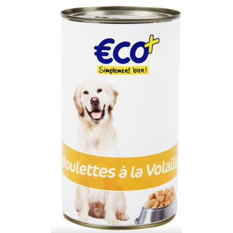 Boulettes à la Volaille pour Chien - ECO+ - 1,25kg