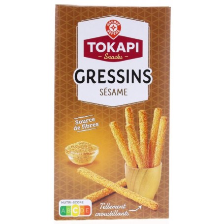 Gressins Sésame - TOKAPI - 125g