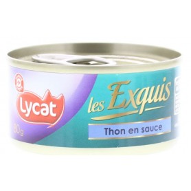 Thon en sauce pour Chat Les Exquis - TOUS MES AMIS - 80g