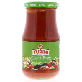 Sauce Tomate Olives et Basilic - TURINI - 420g