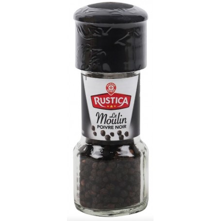 Moulin à Poivre Noir - RUSTICA - 28g