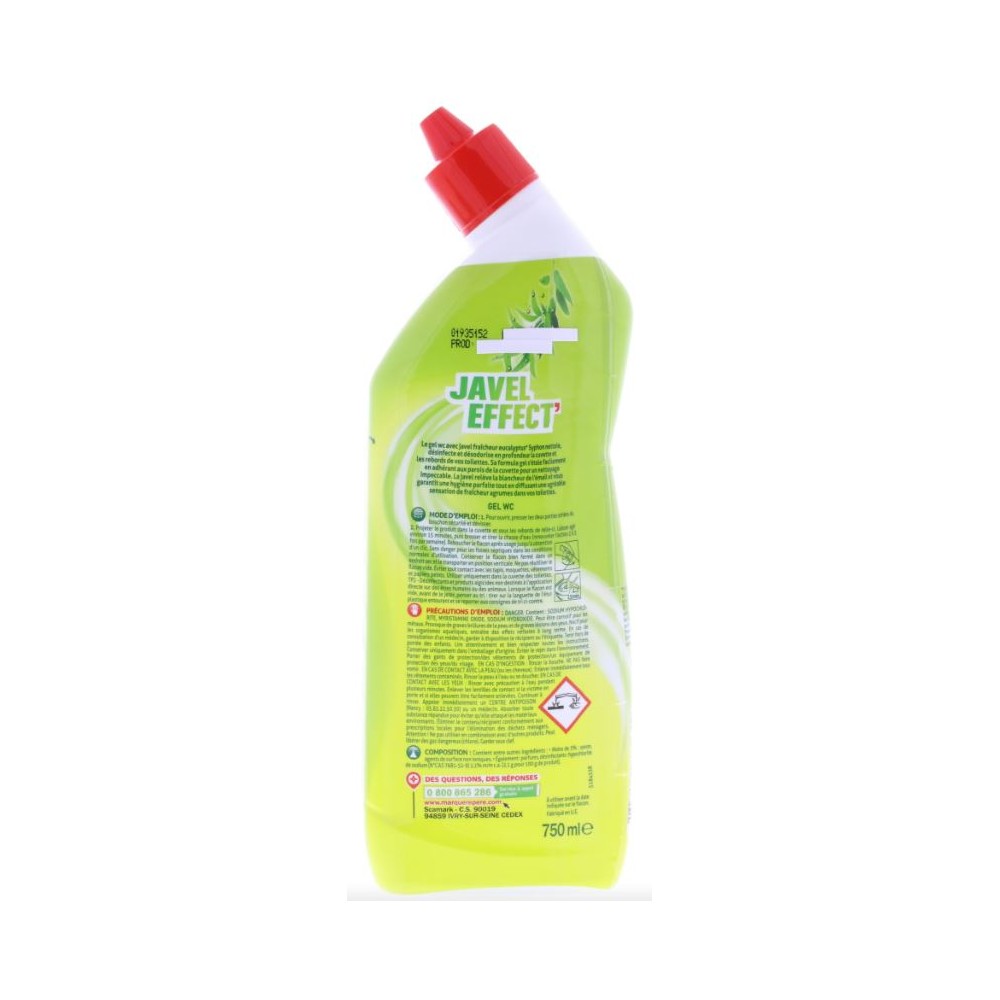 Gel WC Javel Eucalyptus - SYPHON - 750ml - Drive Z'eclerc