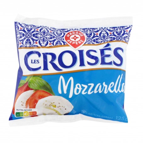 MOZZARELLA LES CROISES - 19% MG - 125GR