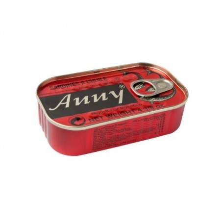 Sardines à l'huile - ANNY - 90g