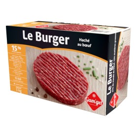 Hamburger 15%m.g. x10 - GAMGEL - 1kg