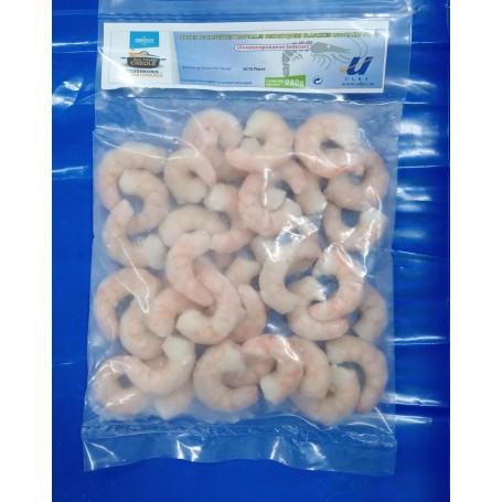Queues crevettes décortiquées 50/70 - 280g