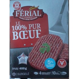 Steak hache surg X4 5%MG ferial