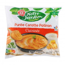 PUREE DE CAROTTES POTIRONS 750G
