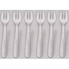 6 FOURCHETTES A HUITRE