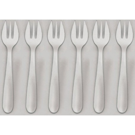 6 FOURCHETTES A HUITRE