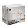 SET DE 8  VERRES EAU/VIN 38CL ROYAL LEERDAM