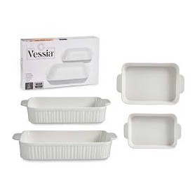 set de deux plateaux rectangulaires