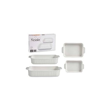 set de deux plateaux rectangulaires