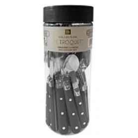 Ménagère 24  pièces gris, Le Troquet