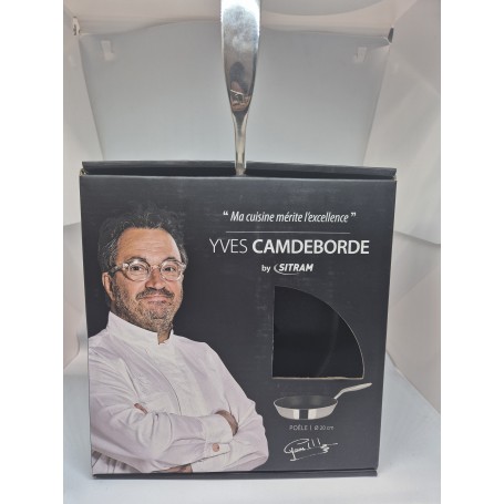 POELE INOX AA BRILL 20 MCH SITRAM