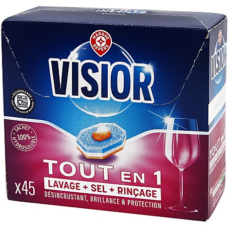 Tablette Lave Vaisselle Tout en 1 x45 Visior