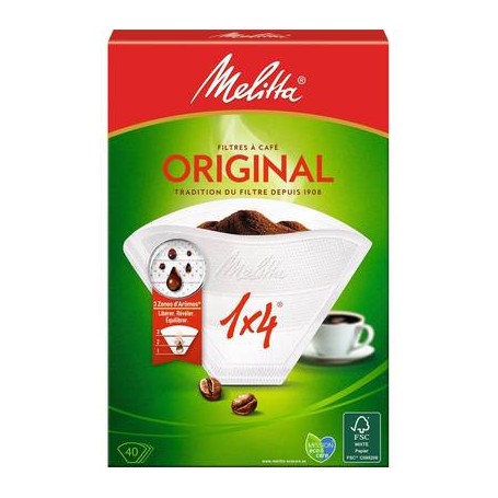 FFILTRE A CAFE N4 X40 MELITA
