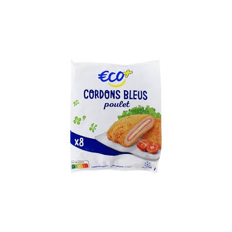 Cordon Bleu Poulet X8 Eco+ 800G Cordon Bleu Poulet X8 Eco+ 800G