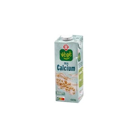 BOISSON AU SOJA CALCIUM BRIQUE 1L Végé