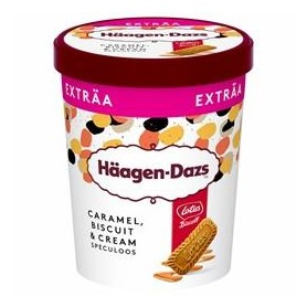 POT DE GLACE H-DAZS CRML BISCUIT/CREAM 560G