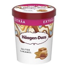 POT DE GLACE CARAMEL BEURRE SALE H-DAZS 560G