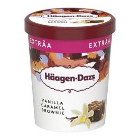 Glace  Vanille caramel H-DAZS 541G