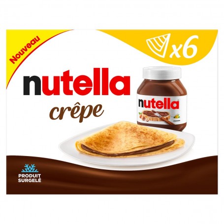 6 NUTELLA CREPE 240G