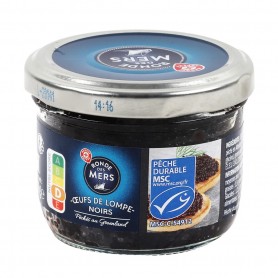 OEUFS DE LOMPE NOIRS 100G RONDE DES MERS