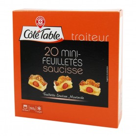MINI-FEUILLETES SAUCISSE X20 350G(1053533)
