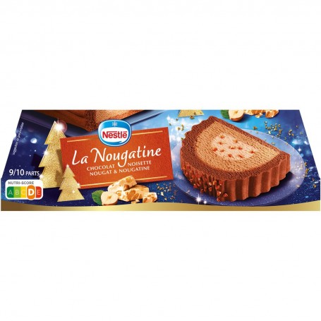 Bûche Nestlé La Nougatine