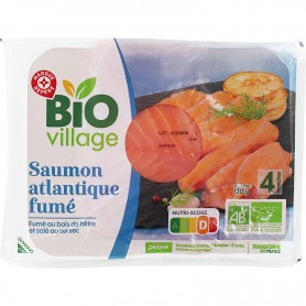 SAUMON FUME ATLANTIQUE BIO 4TR 120G(1057803)